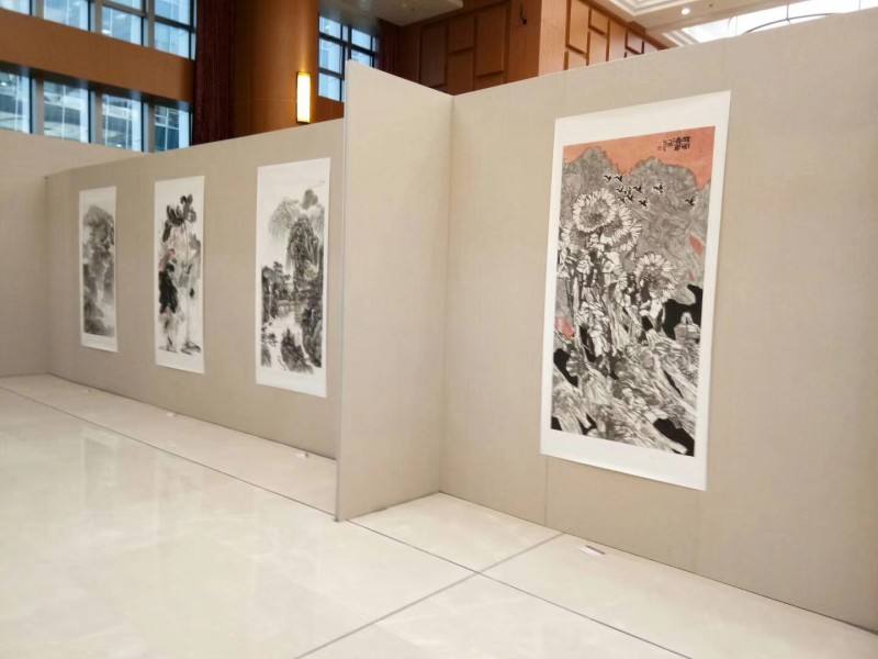 書畫無(wú)縫展板